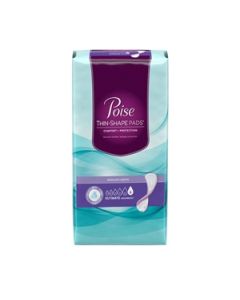 Poise Thin Shape Pads, Ultimate Adult Incontinence Bladder Control Pad - 13.3 Inch